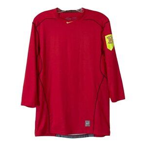 🌺 Nike Pro Men’s Combat Fitted Dri-Fit Perforated Active Shirt Size M